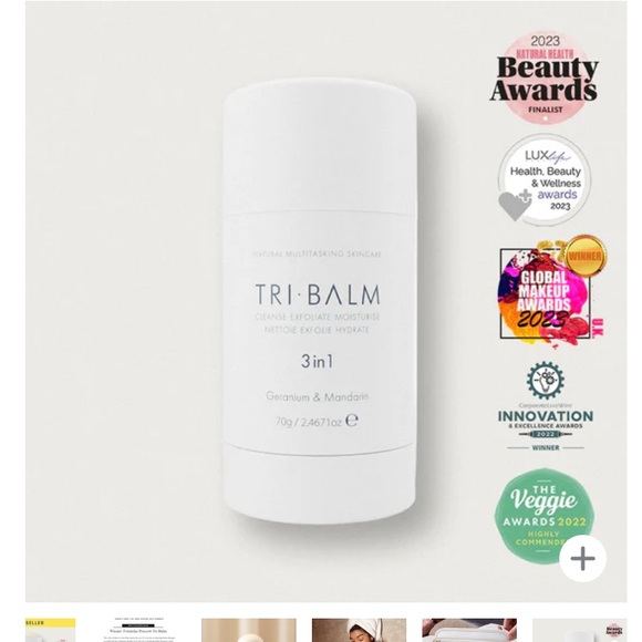Formulae Prescotts 3 in 1 Tri Balm. Cleanse - Exfoliate - moisturize - Picture 2 of 4